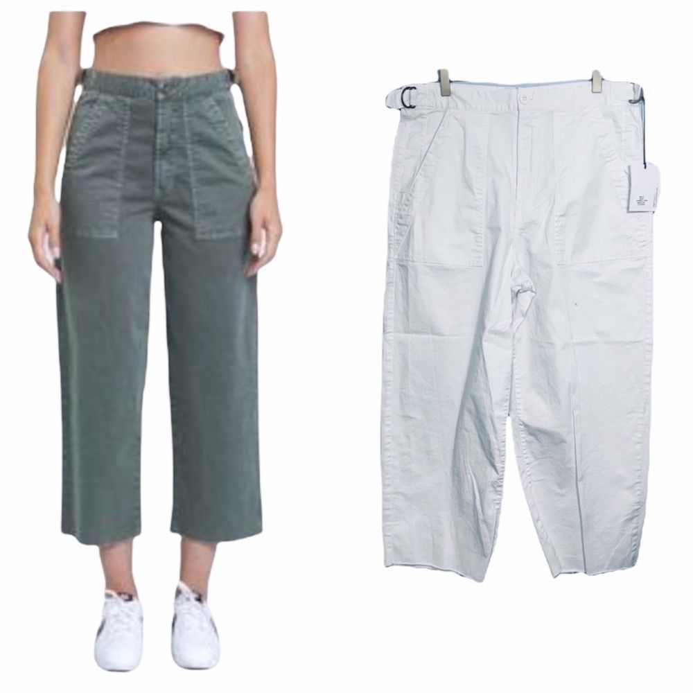NWT‎ Pistola Ensleyartillery Cropped Wide leg Pants 32